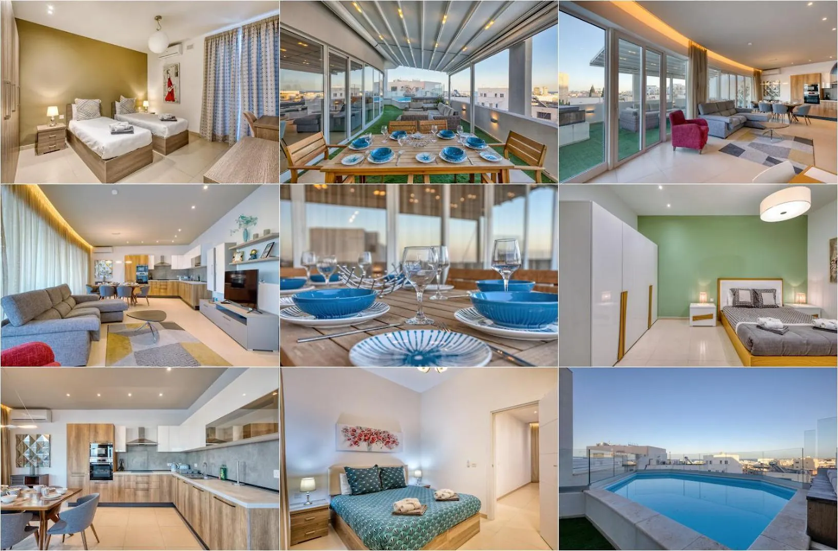 Beautiful Penthouse With Pool And Terrace Apartment Is-Swieqi